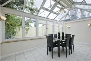 Inside an Edwardian Conservatory